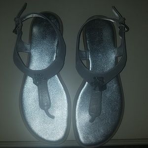 MICHAEL Michael Kors Suki silver sandals